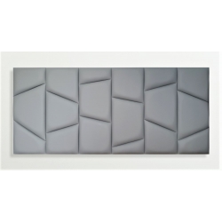 Zagłówek Wezgłowie 180×80 Panele Tapicerowane Trapezy